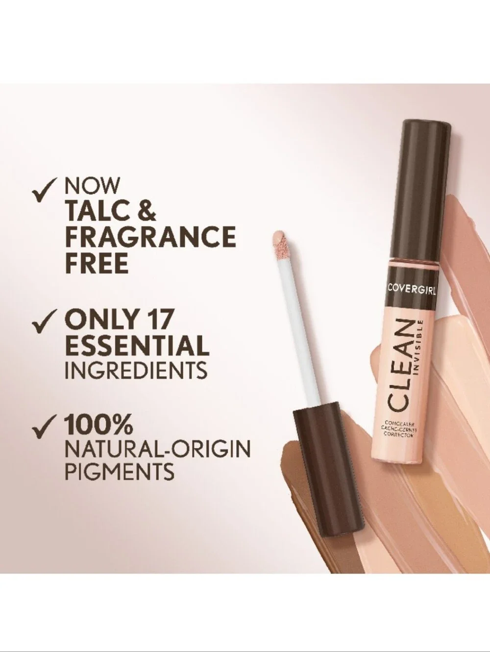 ⭐4/$15 Covergirl Clean Invisible Concealer Golden Ivory